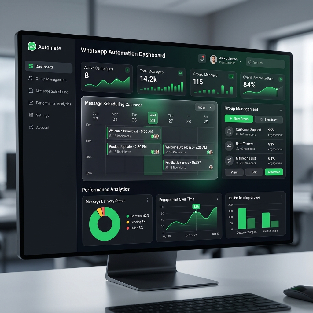 GroupFlow Dashboard Preview